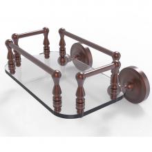Allied Brass PR-GT-6-CA - Prestige Regal Collection Wall Mounted Glass Guest Towel Tray