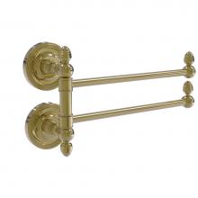 Allied Brass PR-GTB-2-UNL - Prestige Regal Collection 2 Swing Arm Towel Rail