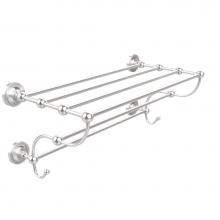 Allied Brass PR-HTL/24-5-SCH - Prestige Regal Collection 24 Inch Train Rack Towel Shelf