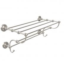 Allied Brass PR-HTL/24-5-SN - Prestige Regal Collection 24 Inch Train Rack Towel Shelf