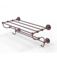 Allied Brass PR-HTL/36-5-CA - Prestige Regal Collection 36 Inch Train Rack Towel Shelf