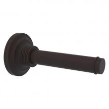 Allied Brass QN-24-1-ORB - Que New Collection Horizontal Reserve Roll Toilet Paper Holder - Oil Rubbed Bronze