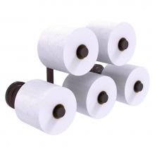 Allied Brass QN-24-5-ABZ - Que New Collection 5 Roll Reserve Roll Toilet Paper Holder - Antique Bronze