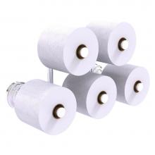 Allied Brass QN-24-5-PC - Que New Collection 5 Roll Reserve Roll Toilet Paper Holder - Polished Chrome