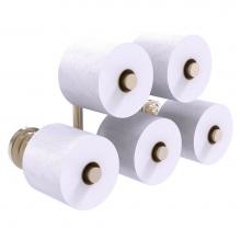 Allied Brass QN-24-5-PEW - Que New Collection 5 Roll Reserve Roll Toilet Paper Holder - Antique Pewter