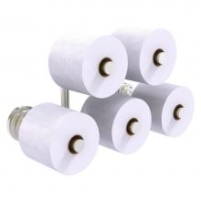 Allied Brass QN-24-5-SN - Que New Collection 5 Roll Reserve Roll Toilet Paper Holder - Satin Nickel