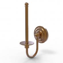 Allied Brass QN-24U-BBR - Que New Collection Upright Toilet Tissue Holder