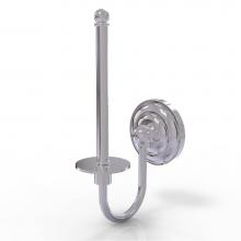 Allied Brass QN-24U-PC - Que New Collection Upright Toilet Tissue Holder