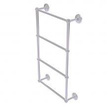 Allied Brass QN-28T-30-PC - Que New Collection 4 Tier 30 Inch Ladder Towel Bar with Twisted Detail
