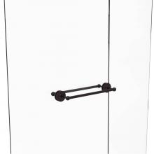 Allied Brass QN-41-BB-18-ABZ - Que New Collection 18 Inch Back to Back Shower Door Towel Bar