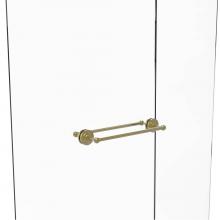 Allied Brass QN-41-BB-18-SBR - Que New Collection 18 Inch Back to Back Shower Door Towel Bar
