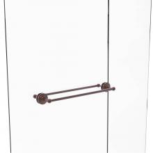 Allied Brass QN-41-BB-24-CA - Que New Collection 24 Inch Back to Back Shower Door Towel Bar