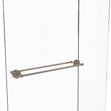 Allied Brass QN-41-BB-30-PEW - Que New Collection 30 Inch Back to Back Shower Door Towel Bar