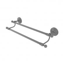 Allied Brass QN-72/30-GYM - Que New Collection 30 Inch Double Towel Bar
