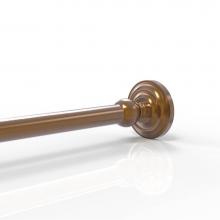 Allied Brass QN-99-BBR - Que New Collection Shower Curtain Rod Brackets