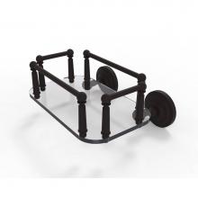 Allied Brass QN-GT-5-ORB - Que New Collection Wall Mounted Glass Guest Towel Tray