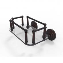 Allied Brass QN-GT-5-VB - Que New Collection Wall Mounted Glass Guest Towel Tray