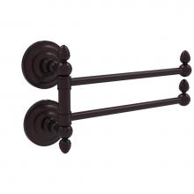 Allied Brass QN-GTB-2-ABZ - Que New Collection 2 Swing Arm Towel Rail