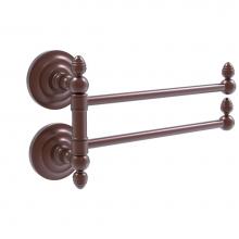 Allied Brass QN-GTB-2-CA - Que New Collection 2 Swing Arm Towel Rail