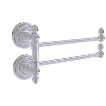 Allied Brass QN-GTB-2-PC - Que New Collection 2 Swing Arm Towel Rail