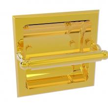 Allied Brass R-24C-PB - Regal Collection Recessed Toilet Tissue Holder