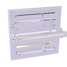 Allied Brass R-24C-PC - Regal Collection Recessed Toilet Tissue Holder