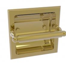 Allied Brass R-24C-UNL - Regal Collection Recessed Toilet Tissue Holder