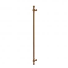 Allied Brass RD-3/18-BBR - Retro Dot Collection 18 Inch Beaded Refrigerator Pull