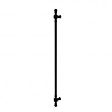 Allied Brass RD-3/18-BKM - Retro Dot Collection 18 Inch Beaded Refrigerator Pull