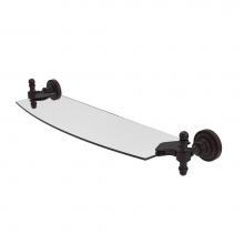 Allied Brass RD-33/18-VB - Retro Dot 18 Inch Glass Shelf
