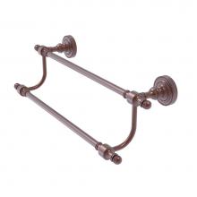 Allied Brass RD-72/18-CA - Retro Dot Collection 18 Inch Double Towel Bar