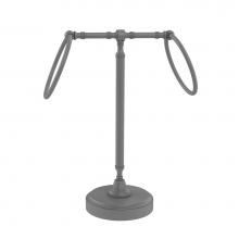 Allied Brass RDM-3-GYM - Vanity Top 2 Towel Ring Guest Towel Holder