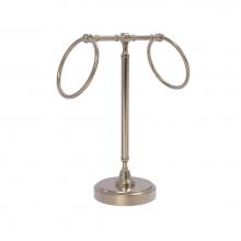 Allied Brass RDM-3-PEW - Vanity Top 2 Towel Ring Guest Towel Holder
