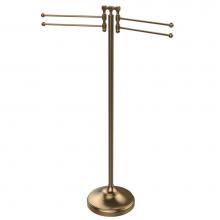 Allied Brass RDM-8-BBR - Towel Stand with 4 Pivoting Swing Arms