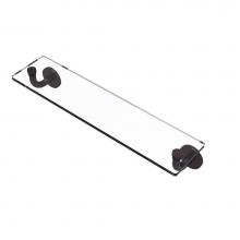 Allied Brass RM-1-22-ABZ - Remi Collection 22 Inch Glass Vanity Shelf with Beveled Edges