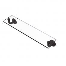 Allied Brass RM-1-22-ORB - Remi Collection 22 Inch Glass Vanity Shelf with Beveled Edges