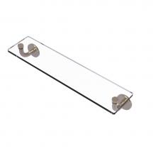 Allied Brass RM-1-22-PEW - Remi Collection 22 Inch Glass Vanity Shelf with Beveled Edges