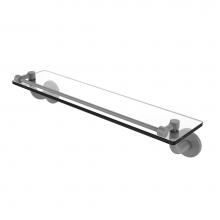 Allied Brass RM-1-22-GAL-GYM - Remi Collection 22 Inch Glass Vanity Shelf with Gallery Rail