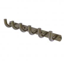 Allied Brass RM-20-6-ABR - Remi Collection 6 Position Tie and Belt Rack