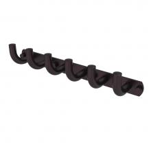 Allied Brass RM-20-6-ABZ - Remi Collection 6 Position Tie and Belt Rack