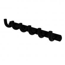 Allied Brass RM-20-6-BKM - Remi Collection 6 Position Tie and Belt Rack