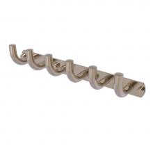 Allied Brass RM-20-6-PEW - Remi Collection 6 Position Tie and Belt Rack