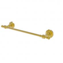 Allied Brass RW-31/18-PB - Retro Wave Collection 18 Inch Towel Bar