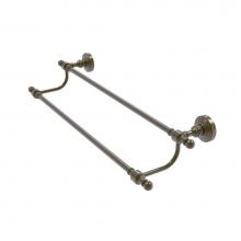 Allied Brass RW-72/18-ABR - Retro Wave Collection 18 Inch Double Towel Bar
