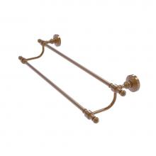 Allied Brass RW-72/30-BBR - Retro Wave Collection 30 Inch Double Towel Bar