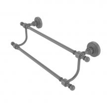 Allied Brass RW-72/30-GYM - Retro Wave Collection 30 Inch Double Towel Bar