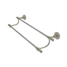 Allied Brass RW-72/30-PNI - Retro Wave Collection 30 Inch Double Towel Bar