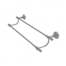 Allied Brass RW-72/30-SN - Retro Wave Collection 30 Inch Double Towel Bar