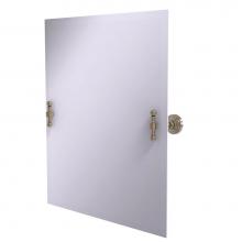 Allied Brass RW-92-PEW - Frameless Rectangular Tilt Mirror with Beveled Edge