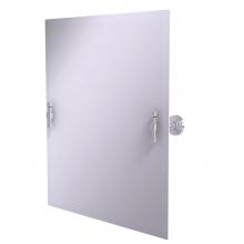Allied Brass RW-92-SCH - Frameless Rectangular Tilt Mirror with Beveled Edge